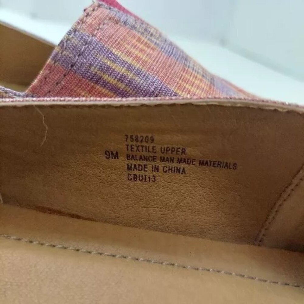 Softspots 9M Shoes Sparkle Textile Upper PillowTop Technology Women Flats Loafer - Picture 5 of 10